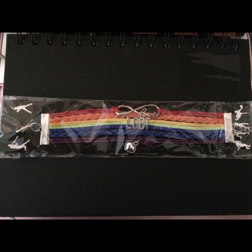 LGBT 🏳️‍🌈 Leather Bracelet UNISEX